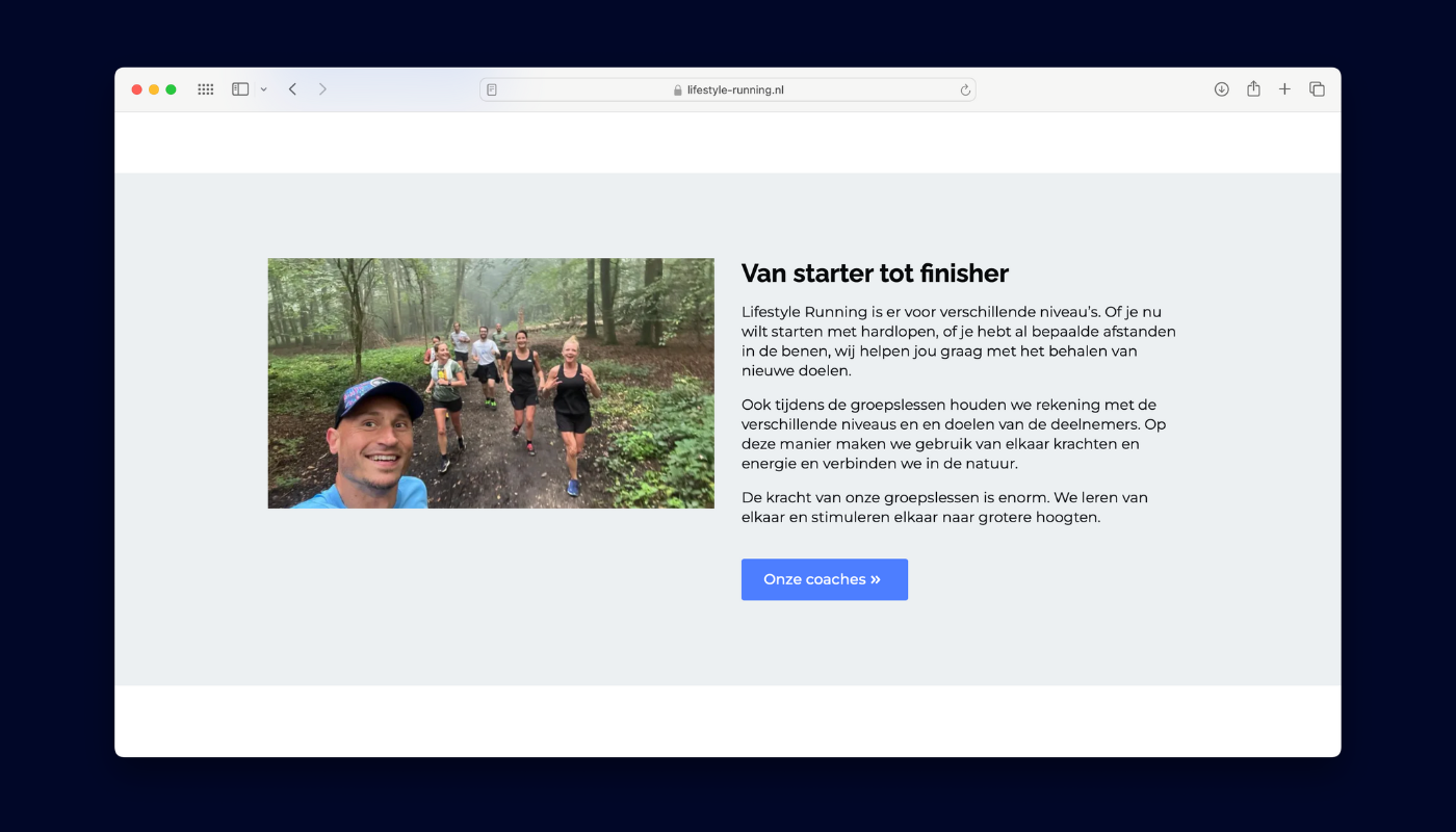 Scoob Lifestyle Runnning Website laten maken social media adverteren 00009