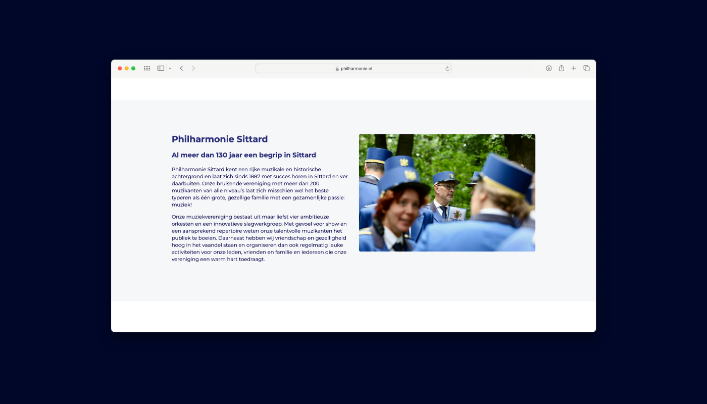 Scoob Philharmonie Sittard Website webdesign 00003